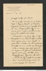 Nachlass Franz Steindachner, Brief von Chr. Lütken an Franz Steindachner (07.02.1885), Inv.Nr. 317.12, Seite 1